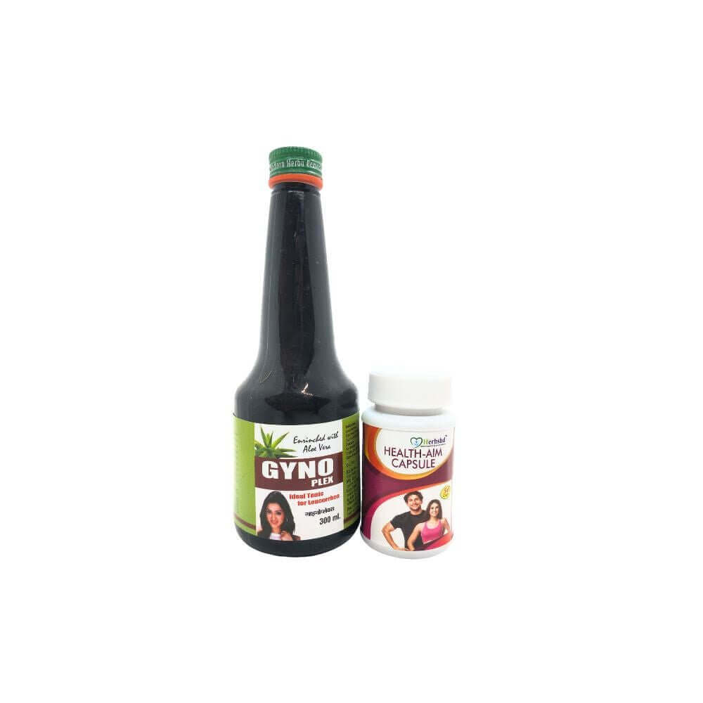 GYNO Plex syrup 300ml + Health aim capsule