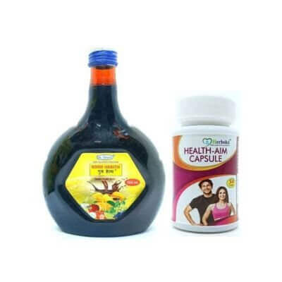 Health Aim capsule & Good Health tonic (combo pack)