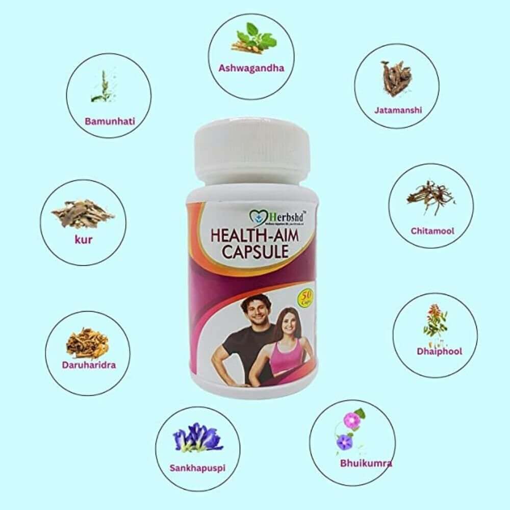 Health Aim Capsule & Kulekhara Tonic (combo pack)