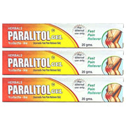 Herbals Paralitol Gel 20gm Pack Of 8