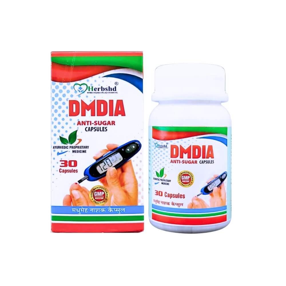 Herbshd Ayurvedic DMDIA Capsule & DIABIC Syrup
