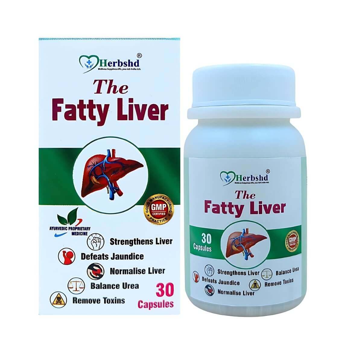 Herbshd Fatty Liver Capsule Helps With Fatty Liver