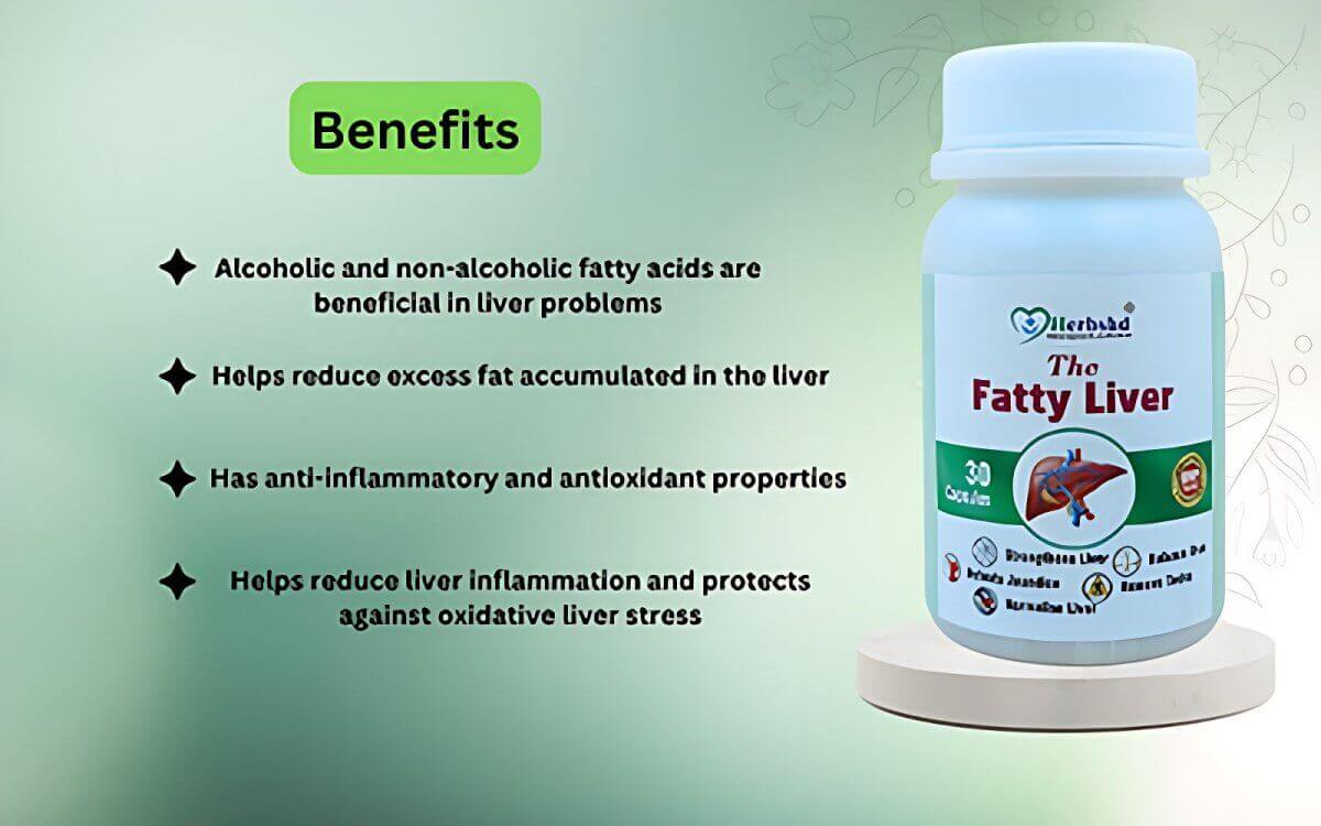 Herbshd Fatty Liver Capsule Helps With Fatty Liver