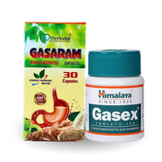 Himalaya Gasex 100 Tablet and Gasaram 60Capsule for gastric problem