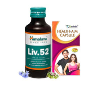 Himalaya Liv.52 Syrup & Health Aim Capsule