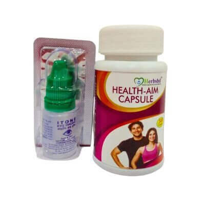 Itone Eye Drops & Health Aim Capsule(combo pack).