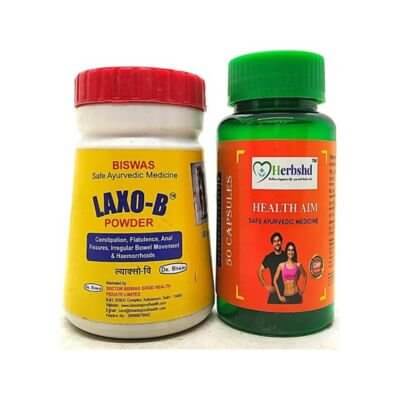 Laxo - B Powder And Health Aim Capsule