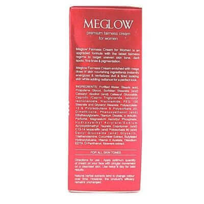 Meglow Cream for woman 50G(pack of 3)
