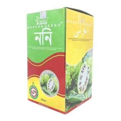 Modern Herbo Ayurvedic Noni Syrup (450)ML. (pack of 2)
