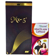 Mx - 5 Solution & Health Aim Capsule(Combo).