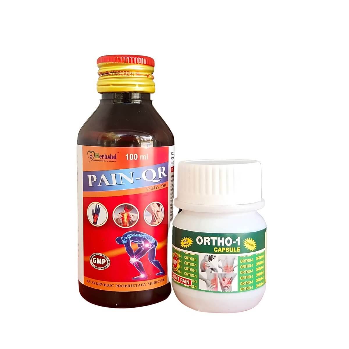 Pain - Qr Oil & Ortho - 1 Capsule Fast Relief Pain By Is Available