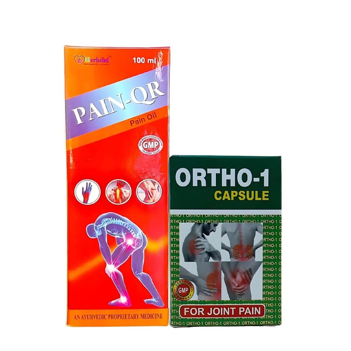 Pain - Qr Oil & Ortho - 1 Capsule Fast Relief Pain By Is Available