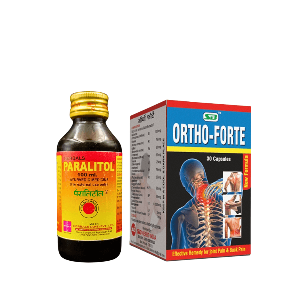 PARALITOL OIL 100ML & ORTHO FORTE CAPSULE