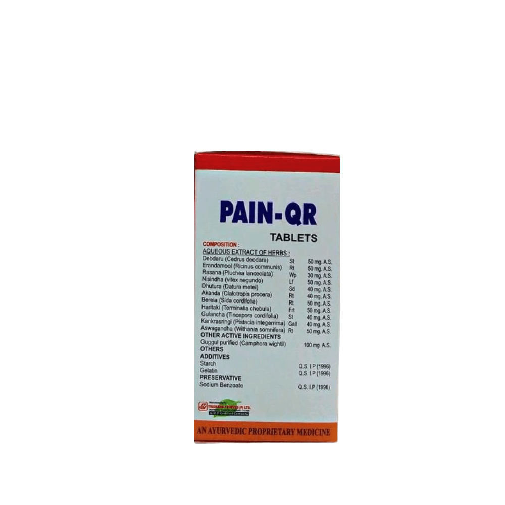 Paralitol oil, Pain - QR Oil & Tablet Relieves pain (Combo Pack)