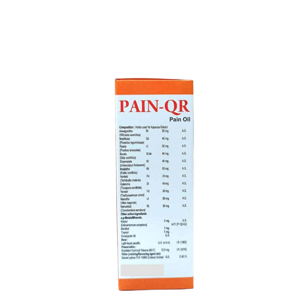 Paralitol oil, Pain - QR Oil & Tablet Relieves pain (Combo Pack)