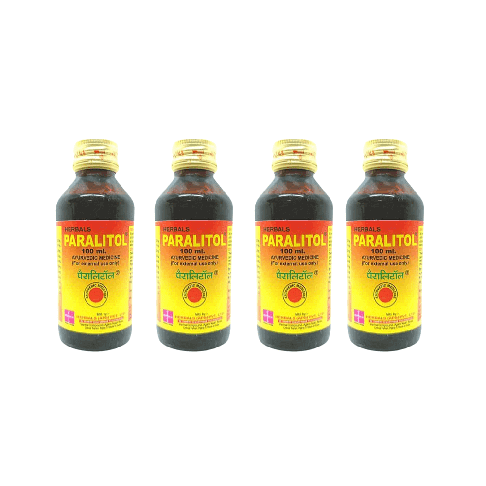 ParalitolOil all kind off Pain Relief 100 ml.( pack of 4)