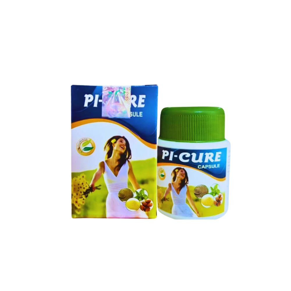 Pi - Cure Capsule For Bleeding Piles 30's (pack of 3)