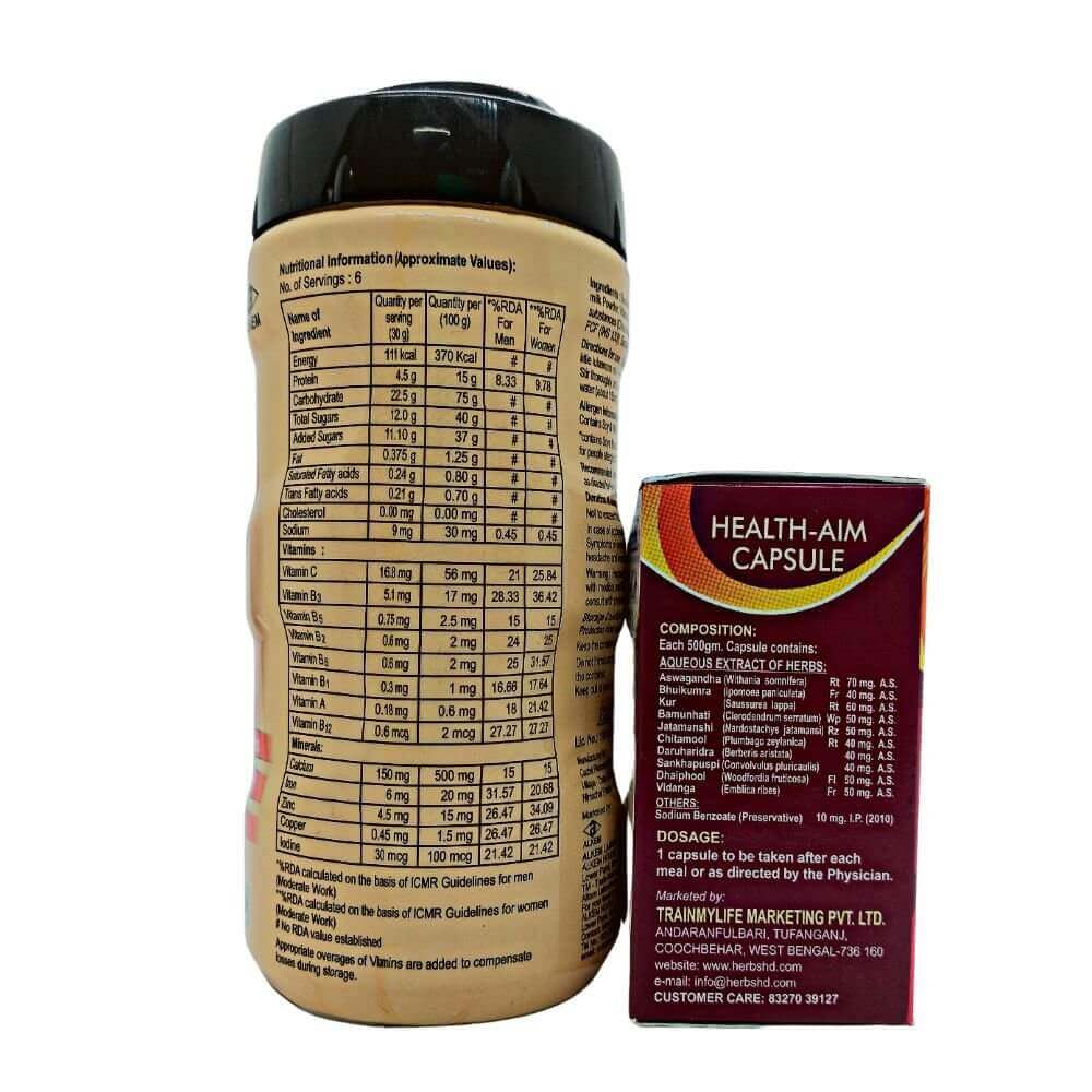 Protichem Powder & Health Aim Capsule (combo pack)