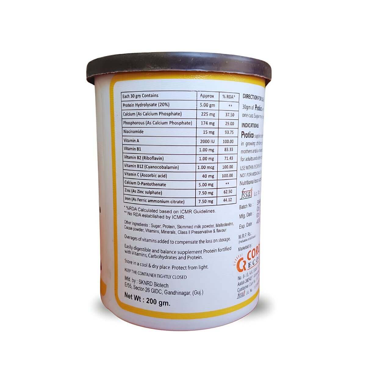 Protico Protein Powder 200g (pack of 2)