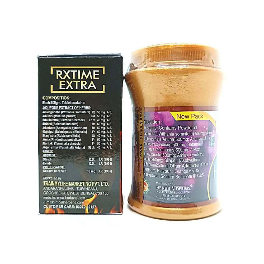 Rxtime Extra Tablet & Herbo Gold Powder (combo pack)