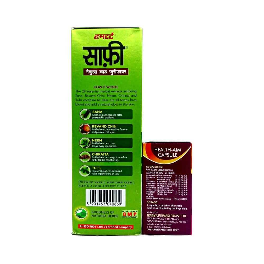 Safi syrup & Health aim capsule