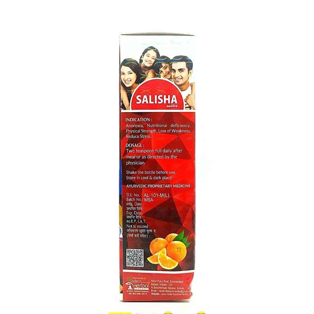 Salisha Active Syrup 450ml(Pack of 2)