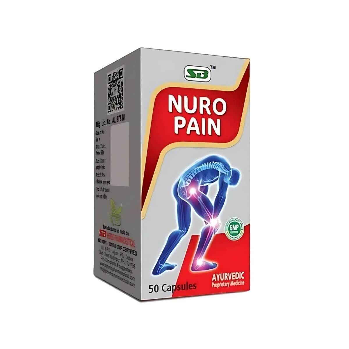 SB Nuro Pain Capsule is an Ayurvedic supplement (pack of 2)