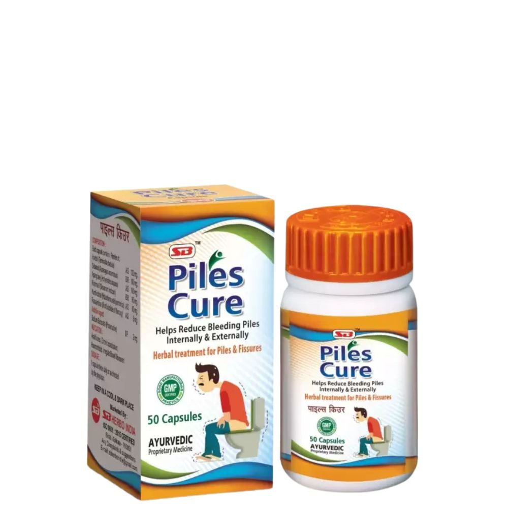 SB Piles Cure Capsule 50s.(pack of 2)