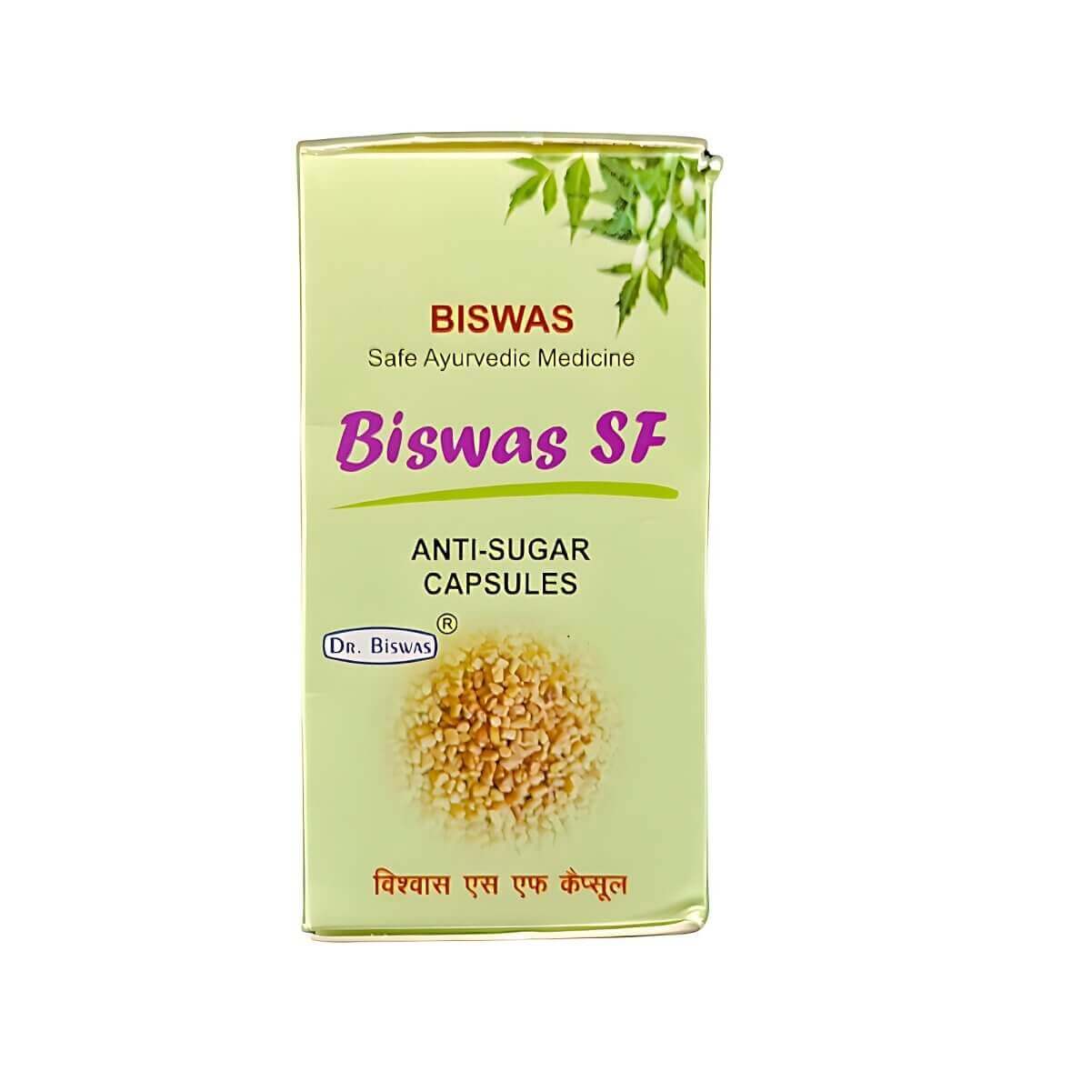 SB Sugar Care Capsule & Biswas SF Capsule For Diabetes