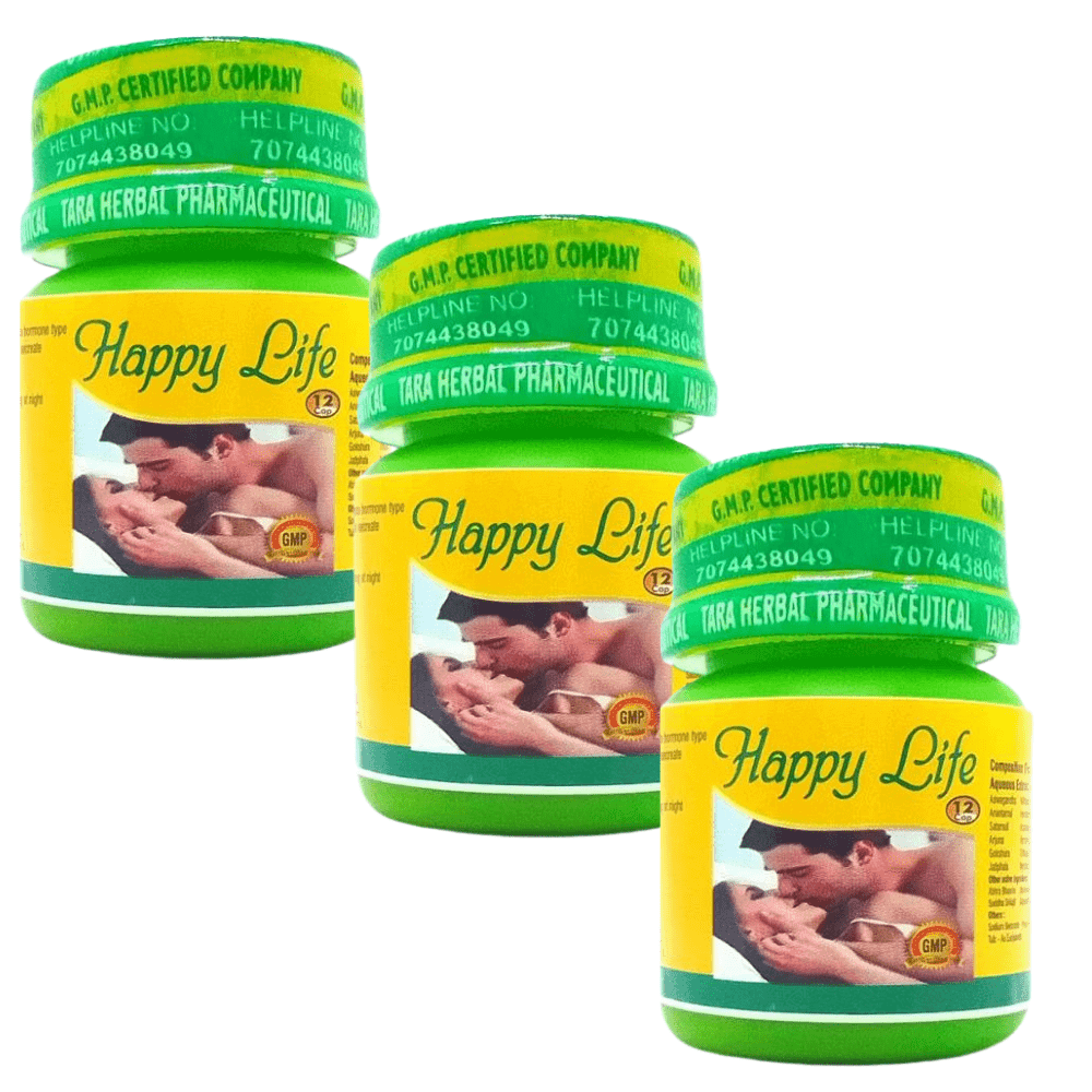 shighrapatan ki ayurvedic dawa Happy Life Capsule(pack of 3)
