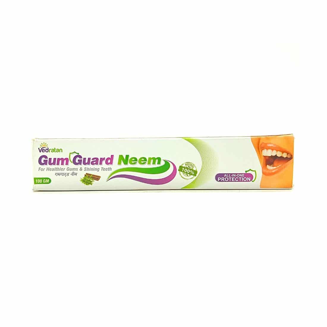 shining teeth Gum Guard Neem Tooth Paste 100 GM (pack of 5)
