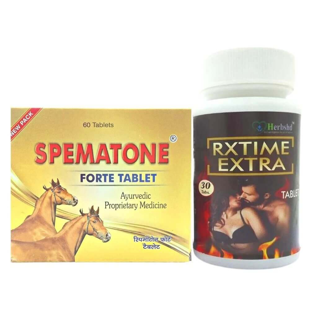 SPEMATONE FORTE 60 TABLET & RX TIME TABLET (COMBO PACK)