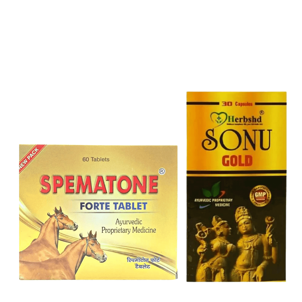 Spematone Forte Tablet &amp; Sonu Gold Capsule
