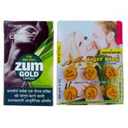 stamina capsule Zum Gold & Tiger King Cream ( Combo pack)