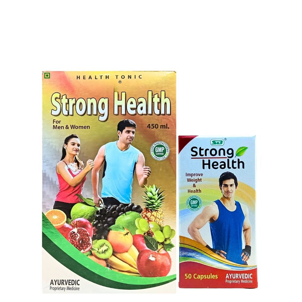 STRONG HEALTH TONIC 450ML & 50 CAPSULE (COMBO PACK)