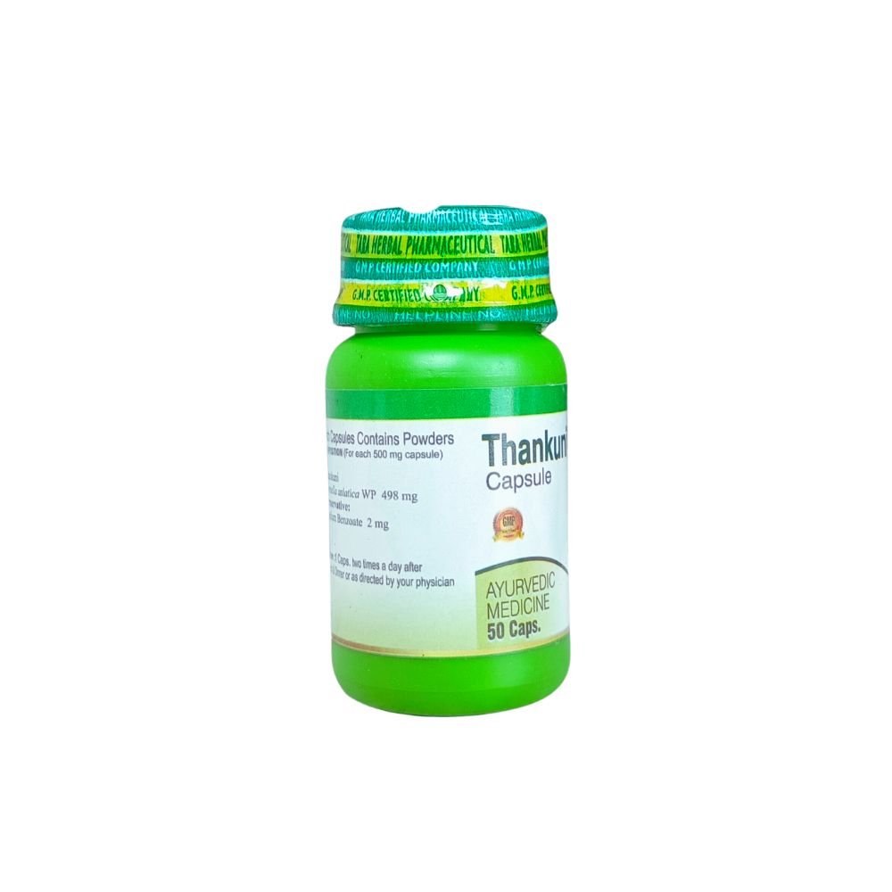 Tara herbal's Ayurvedic Thankuni capsule for Reduces Stress.(pack of 2)