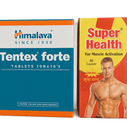 Tentex Forte + Super Health – Men’s Strength & Stamina Kit