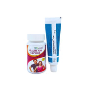 THROMBOPHOB GEL 20 GM & Health aim capsule (COMBO)