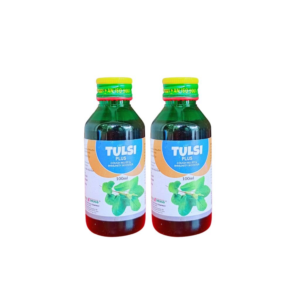 Tulsi plus Syrup 100ml.(pack of 3)
