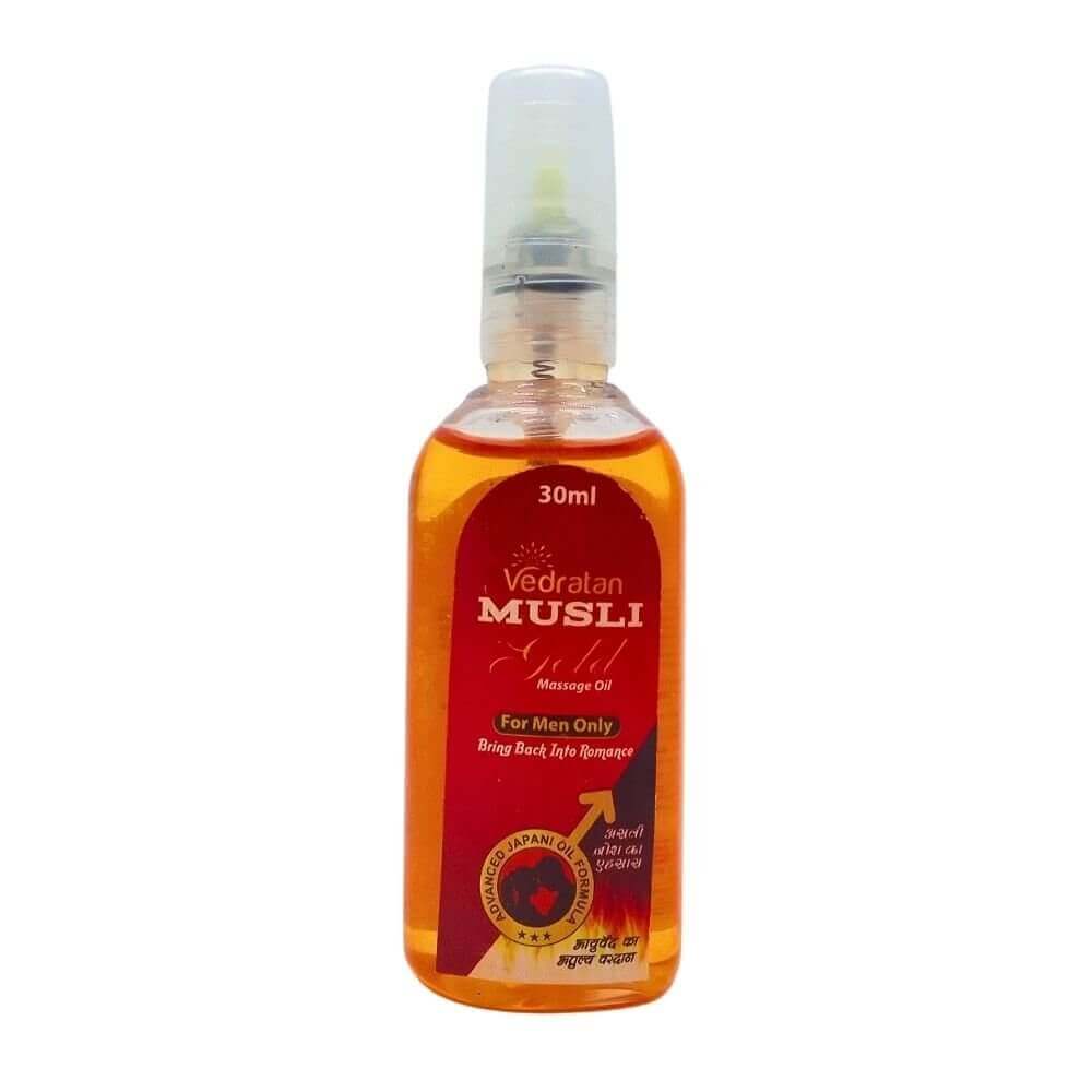 Vedratan Musli Gold Massage Oil 30ml. (pack of 2)