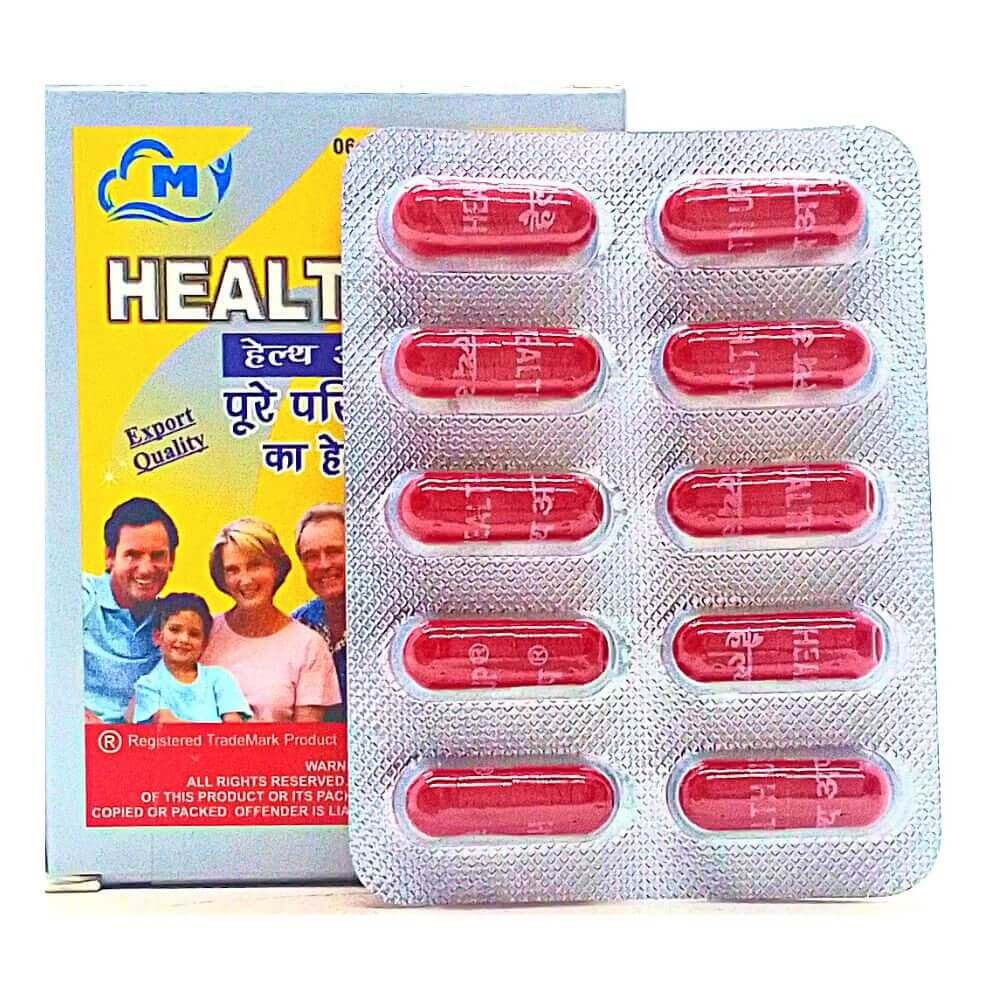 Weight Gainer Health Up Capsule for Healthy Life (pack of 3).