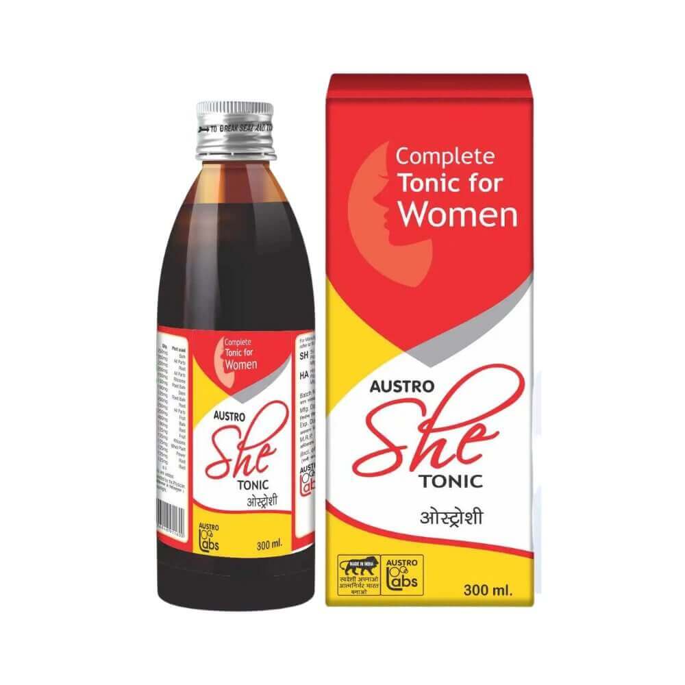 Women's Health Austro She Tonic 300ml & Capsule (pack of 2)