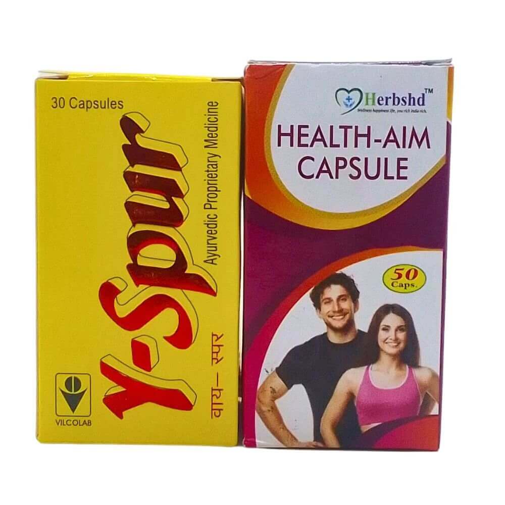 Y - Spur capsule & Health Aim Capsule (combo)