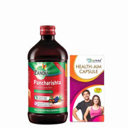 ZANDU Pancharishta Tonic & Health aim capsule (combo)